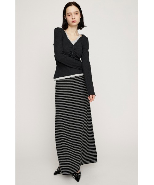 SLY（スライ） tシャツ LAYERED LIKE CUT TOPS レイヤードライクカット