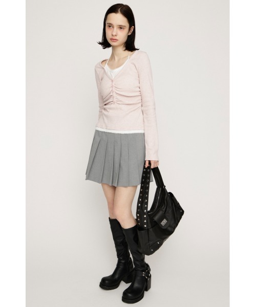 SLY（スライ） tシャツ LAYERED LIKE CUT TOPS レイヤードライクカット
