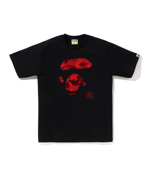 tシャツ COLOR CAMO APE FACE TEE メンズ レディースの画像