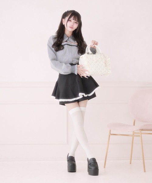 Pal elfy ショルダーバッグ バッグ ビジュー付きキルティング姫痛バ