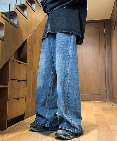「MGV」 デニムパンツ X-LARGE インディゴブルー メンズ_画像2