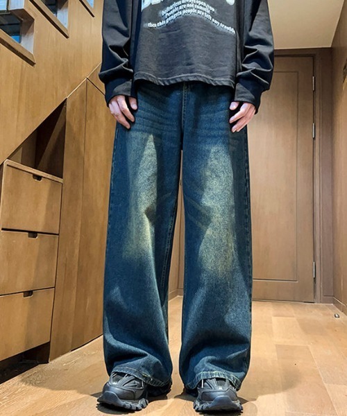 「MGV」 デニムパンツ X-LARGE インディゴブルー メンズ_画像3