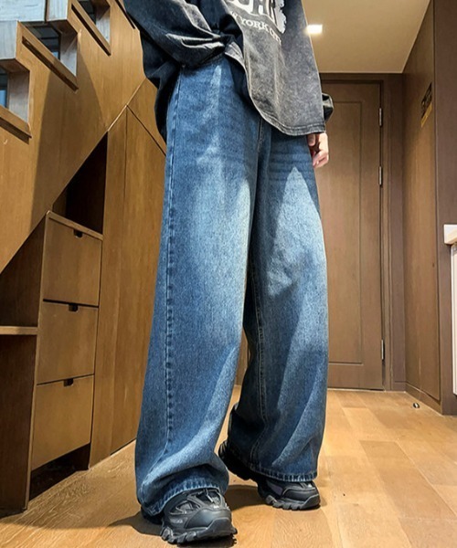 「MGV」 デニムパンツ X-LARGE インディゴブルー メンズ_画像6