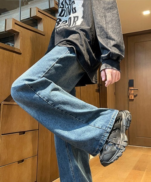 「MGV」 デニムパンツ X-LARGE インディゴブルー メンズ_画像7
