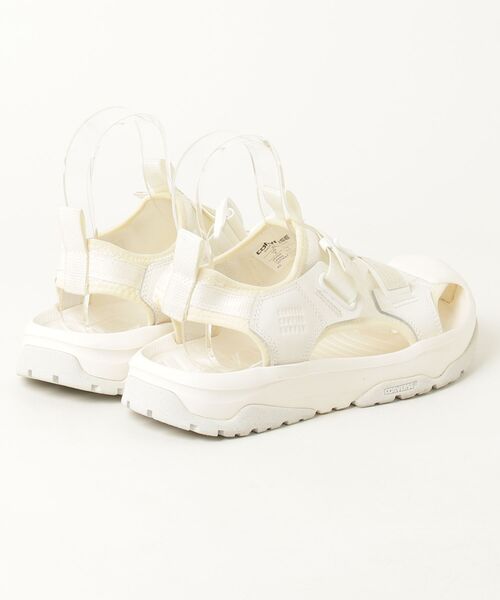 「CONVERSE」 フラットサンダル 26.0cm ホワイト レディース_画像2