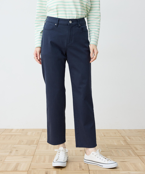 DECOY SINCE 1981 パンツ ストレッチストレートパンツ「接触冷感