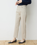 パンツ ストレッチストレートパンツ「接触冷感・...の詳細画像1