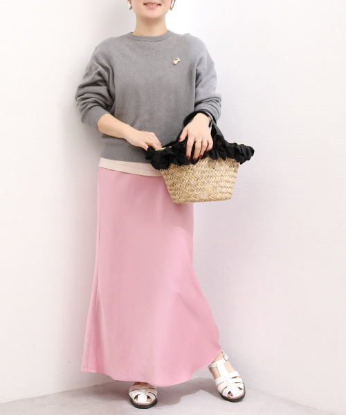 かごバッグ カゴバッグ カシュカシュ cachecache / フリルカゴバッグ_10