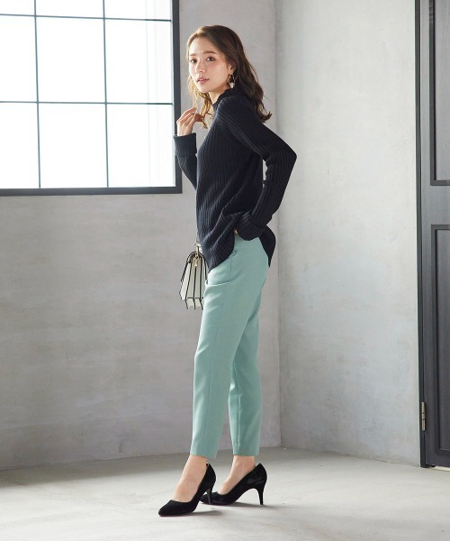 「QUEENS COURT」 長袖ニット M ピンク レディース_画像9