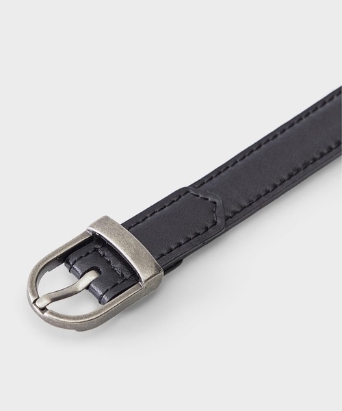LOW CLASSIC（ロウクラシック） ベルト Leather Two way buckle belt