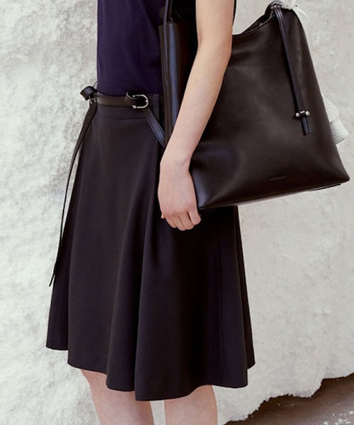 LOW CLASSIC（ロウクラシック） ベルト Leather Two way buckle belt