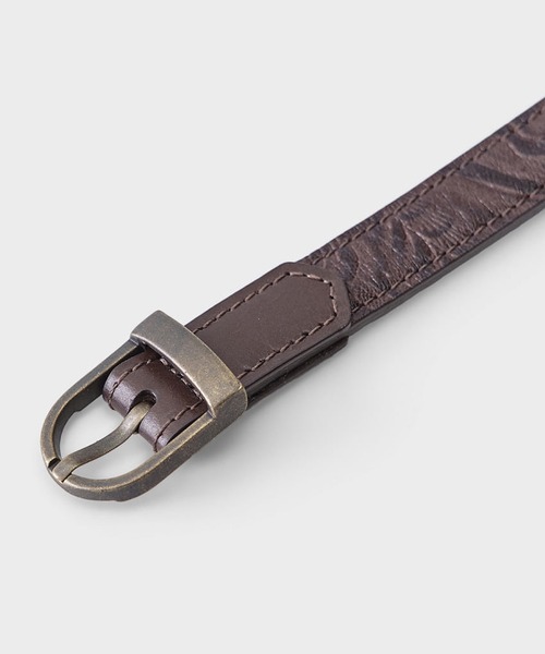 LOW CLASSIC（ロウクラシック） ベルト Leather Two way buckle belt