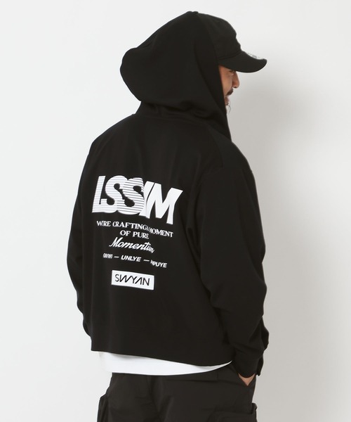emm品 HEREIAM パーカー 「HEREIAM MEN」ユニセックス/バックグラフィック