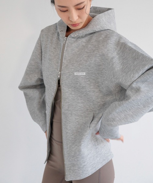 パーカー 「HEREIAM MEN」ユニセックス/バックグラフィックパーカー メンズ レディース
