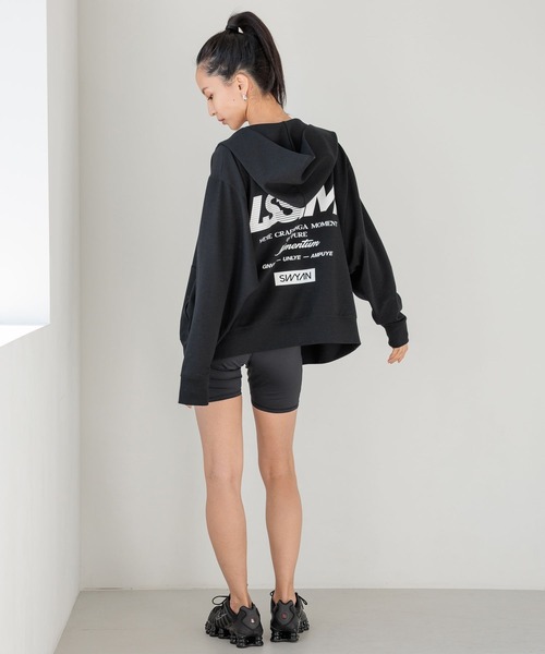HEREIAM パーカー 「HEREIAM MEN」ユニセックス/バックグラフィック