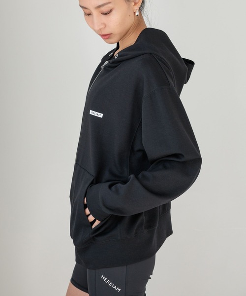 パーカー 「HEREIAM MEN」ユニセックス/バックグラフィックパーカー メンズ レディース
