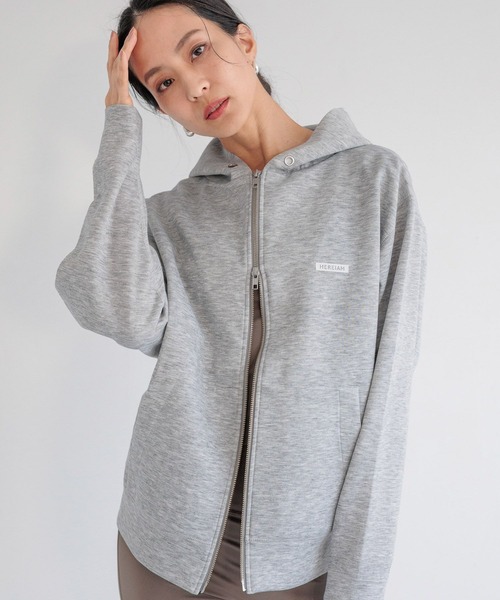 パーカー 「HEREIAM MEN」ユニセックス/バックグラフィックパーカー メンズ レディース