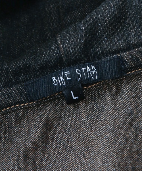 BIKE STAR（バイクスター） デニムジャケット gジャン メンズ