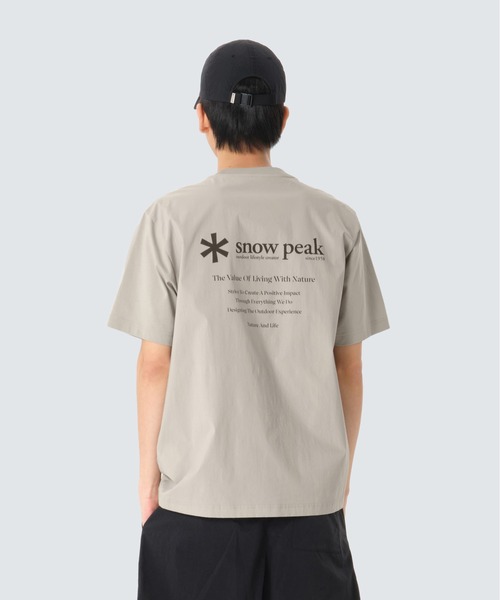 snow peak（スノーピーク） tシャツ Snow Peak / Clend Hybrid S/S T