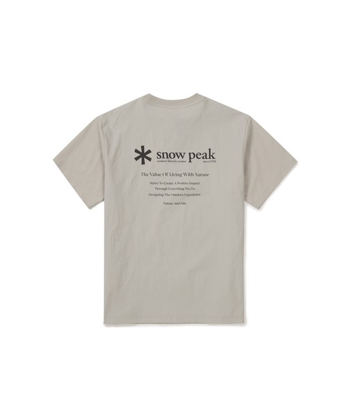 snow peak（スノーピーク） tシャツ Snow Peak / Clend Hybrid S/S T 