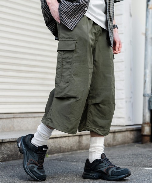 Rocky Monroe（ロッキーモンロー） ハーフパンツ ワイドパンツ カーゴ