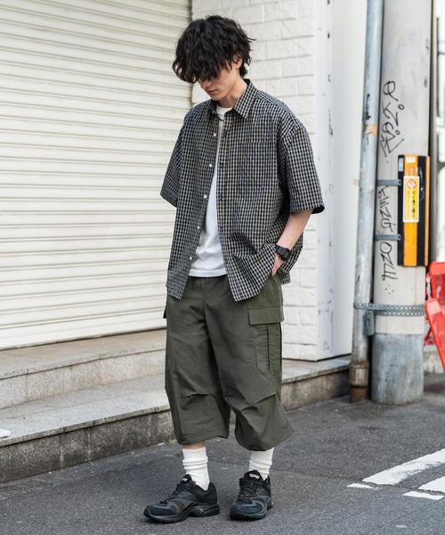 Rocky Monroe（ロッキーモンロー） ハーフパンツ ワイドパンツ カーゴ