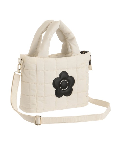 MARY QUANT（マリークヮント） 2WAYバッグ FREE アイボリー レディース 