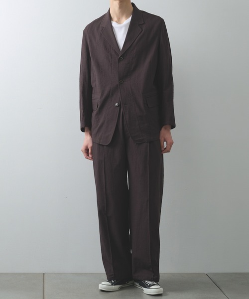 スラックス 「Product Twelve/プロダクトトゥエルブ」Techno Wool Sleeping Trousers メンズの画像