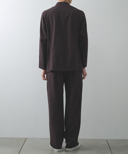 スラックス 「Product Twelve/プロダクトトゥエルブ」Techno Wool Sleeping Trousers メンズの画像