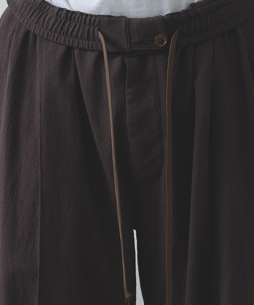 スラックス 「Product Twelve/プロダクトトゥエルブ」Techno Wool Sleeping Trousers メンズの画像