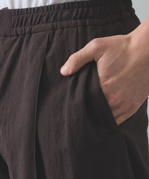 スラックス 「Product Twelve/プロダクトトゥエルブ」Techno Wool Sleeping Trousers メンズの画像
