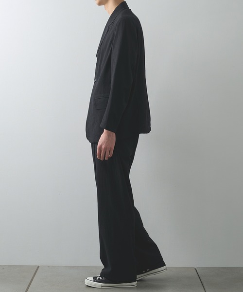 スラックス 「Product Twelve/プロダクトトゥエルブ」Techno Wool Sleeping Trousers メンズの画像