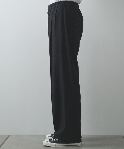 スラックス 「Product Twelve/プロダクトトゥエルブ」Techno Wool Sleeping Trousers メンズの画像