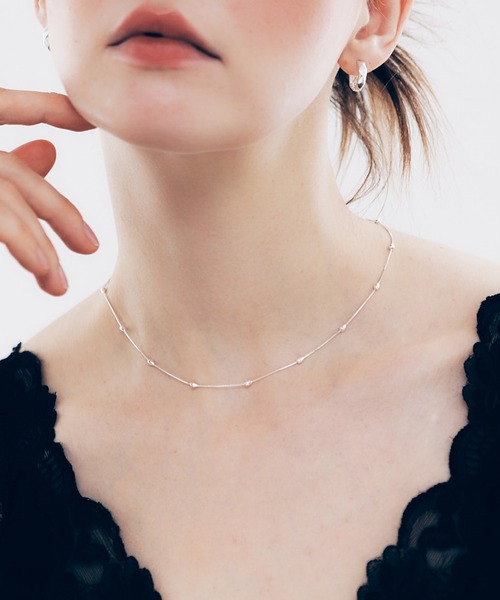 whoseA（フーシー） ネックレス 「silver925」 Smooth Necklace 