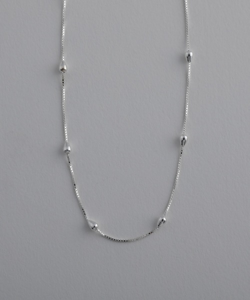 whoseA（フーシー） ネックレス 「silver925」 Smooth Necklace 