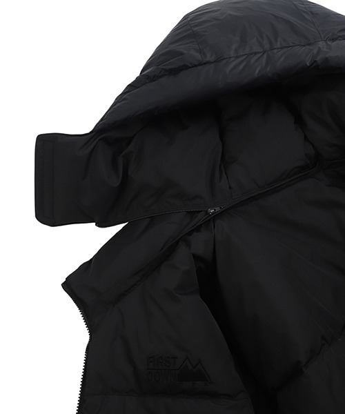 ダウンジャケット ダウン FIRST DOWN / ファーストダウン：Bubble Down JKT Hood Short：F942111「AST」の画像