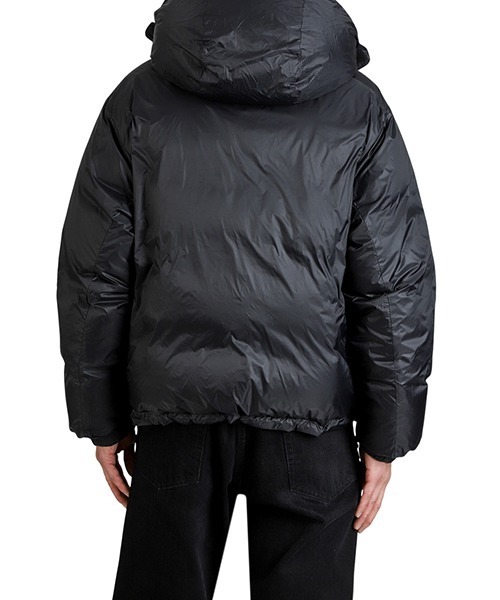 ダウンジャケット ダウン FIRST DOWN / ファーストダウン：Bubble Down JKT Hood Short：F942111「AST」の画像