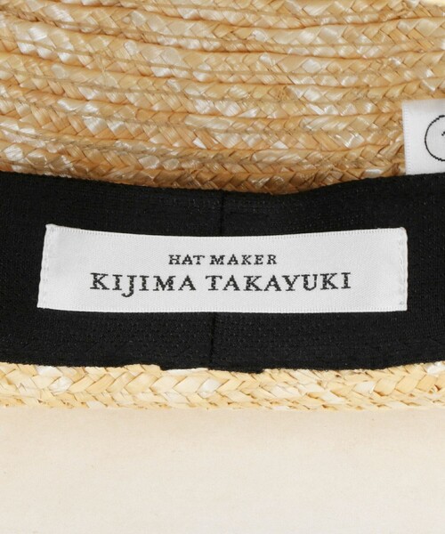 KIJIMA TAKAYUKI（キジマタカユキ） 帽子 ハット 「KIJIMA TAKAYUKI