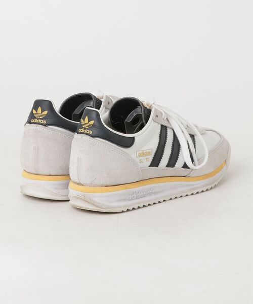 「adidas」 ローカットスニーカー 25.0cm ホワイト メンズ_画像2