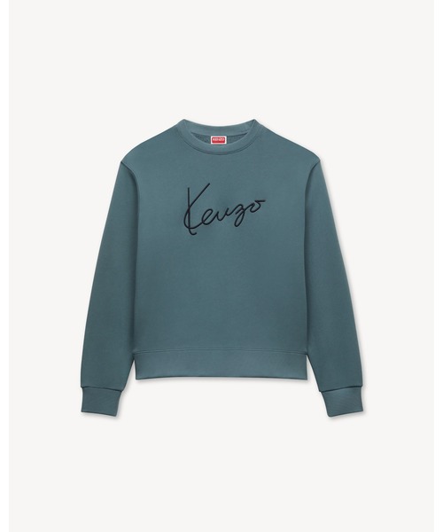 トレーナー スウェット 'KENZO Signature' エンブロイダリー スウェット イン コットン メンズの画像
