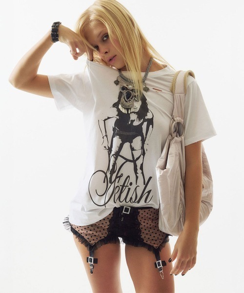 SCULPTOR（スカルプター） tシャツ 半袖 Distressed Muse Tee