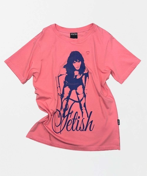 sculptor　Distressed Muse Tee　半袖　Tシャツ レッド SCULPTOR（スカルプター） tシャツ 半袖 Distressed Muse Tee