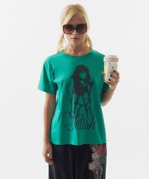 SCULPTOR（スカルプター） tシャツ 半袖 Distressed Muse Tee
