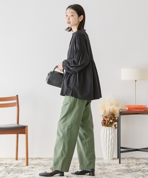 「AMERICAN HOLIC」 長袖チュニック M ブラック レディース_画像3