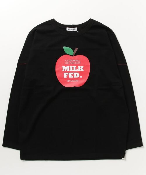 「MILKFED.」 長袖カットソー ONE SIZE ブラック レディース_画像2