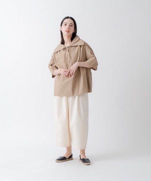 「Kelen」 半袖ブラウス M ベージュ レディース_画像2