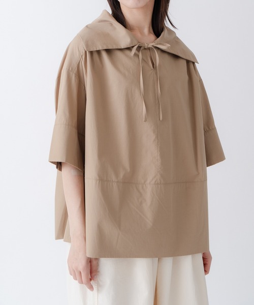 「Kelen」 半袖ブラウス M ベージュ レディース_画像5