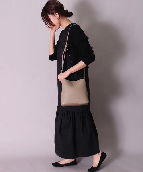 「Legato Largo」 2WAYバッグ ONE SIZE ライトグレー レディース_画像6