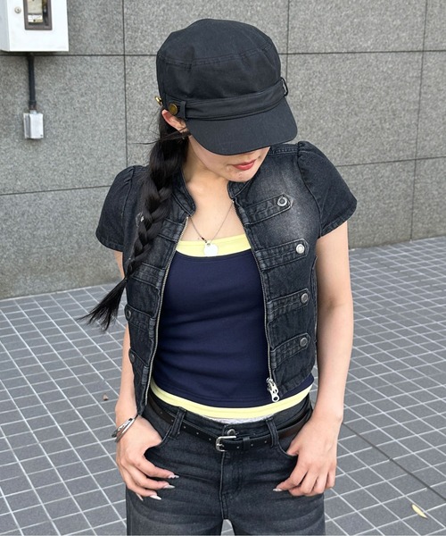 sedacle girl（セダクルガール） ナポレオンショートデニムジャケット