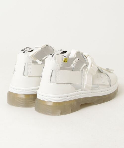「Dr. Martens」 フラットサンダル「AIRWAIRコラボ」 4 ホワイト レディース_画像2